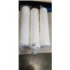 Image 1 : 3 LARGE SPOOLS OF WHITE TWINE - ROLLS ARE 21INCHS LONG