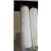 Image 3 : 3 LARGE SPOOLS OF WHITE TWINE - ROLLS ARE 21INCHS LONG
