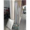 Image 1 : PORTABLE CAR PORT 20 X 16' WITH ALUMINUM FRAME, TARP & CONNECTORS