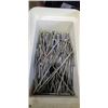 Image 2 : 2 TRAYS OF 10 INCH WOOD SCREWS