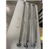 Image 1 : STAINLESS STEELS HANDLES. ABOUT 42" IN LENGTH