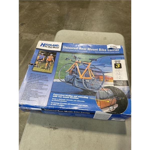 NEW UNIVERSAL REAR MOUNT BIKE RACK