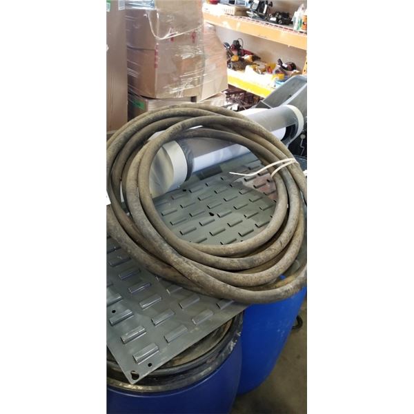 50 FT 1 INCH HOSE AND BIN ORGANIZER WALL MOUNT