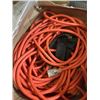 Image 3 : HEAVY DUTY LIGHTED 100 FOOT ORANGE EXTENSION CORD. 10AWG/3C