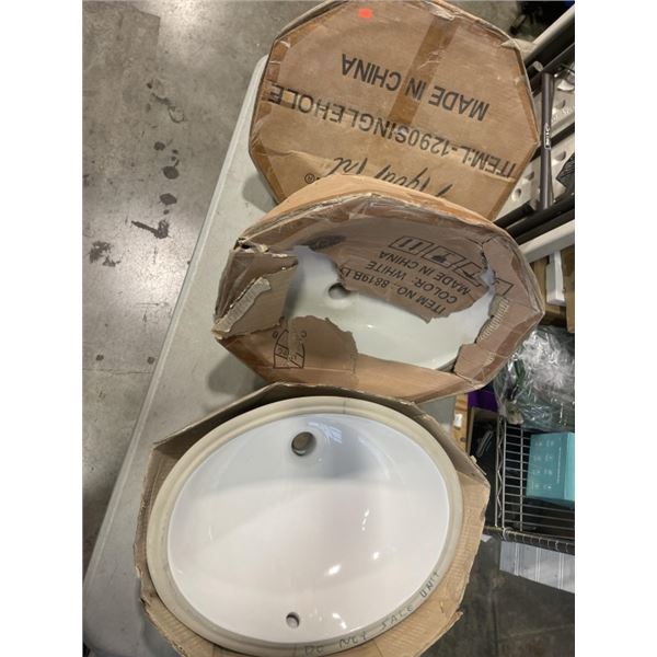 3 NEW SINKS