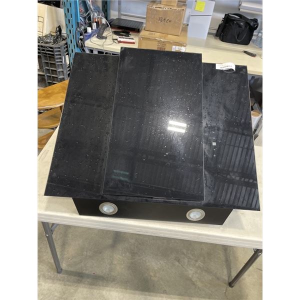GLASS RANGE HOOD