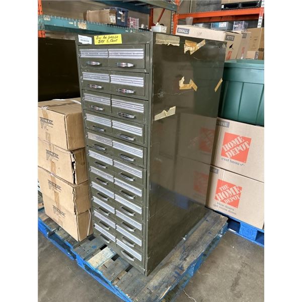 METAL SHOP HARDWARE CABINET