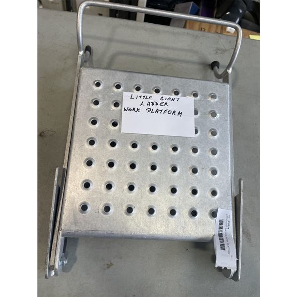 LITTLE GIANT LADDER WORK PLATFORM