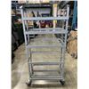 Image 1 : ROLLING RETAIL DISPLAY SHELF