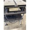 Image 3 : PLASTIC OUTDOOR CART WITH GEORGE FOREMAN GRILL