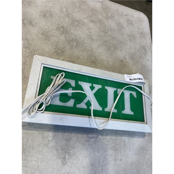 LIGHT UP EXIT SIGN