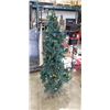 Image 1 : 4 FOOT PLASTIC CHRISTMAS TREE WITH LIGHTS & DECORATIONS