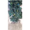 Image 2 : 4 FOOT PLASTIC CHRISTMAS TREE WITH LIGHTS & DECORATIONS