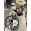 Image 1 : 6 SPOOLS OF WIRE. 5 SPOOLS ARE ELECTRICAL, 1 IS THERMOSTAT WIRE