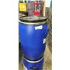 Image 2 : TWO 50 LITRE FOOD GRADE DRUMS WITH LIDS