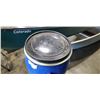 Image 3 : TWO 50 LITRE FOOD GRADE DRUMS WITH LIDS