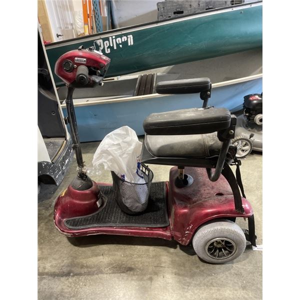 ELECTRIC SCOOTER W/ BATTERY CHARGER - NO BATTERY, WORKS