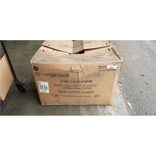 GE 30" RANGE HOOD