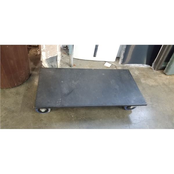 METAL 4 WHEEL FLAT DOLLY