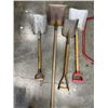 Image 2 : BIN OF ASSORTED YARD TOOLS