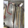 Image 3 : BIN OF ASSORTED YARD TOOLS