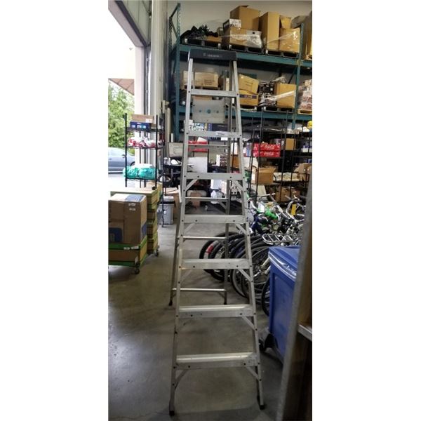 8FT FEATHERLIGHT ALUMINUM A FRAME LADDER