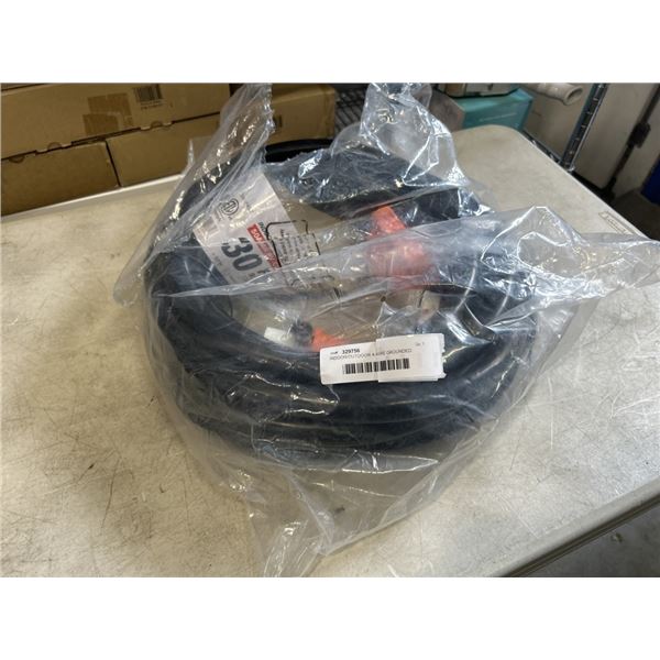 INDOOR/OUTDOOR 4-WIRE GROUNDED 50AMP RV CORD. 30 FEET. 6AWG/3C+8AWG/1C