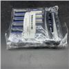 Image 2 : NEW 32PC 6 LAYER SHAVING RAZOR SET INCLUDES 2 HANDLES