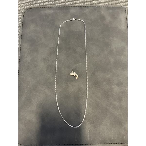 925 STERLING SILVER NECKLACE W/ PENDANT