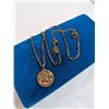 Image 2 : GOLD TONE LOVIGA NECKLACE SIGNED