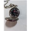 Image 3 : CAPTAIN AMERICA LIDDED POCKET WTCH, QUARTZ, DOUBLE LENGTH CHAIN, BATTERY REQUIRED