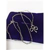Image 2 : 925 STERLING SILVER ITALY CHAIN W/ PENDANT NECKLACE, EACH MARKED 925