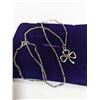 Image 3 : 925 STERLING SILVER ITALY CHAIN W/ PENDANT NECKLACE, EACH MARKED 925