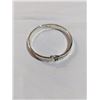 Image 3 : HINGED SILVER GRATEFUL BANGLE W/ SAFETY LOCK, ENGRAVED BLESSED IN DIFFERENT LANGUAGES, MARKED STELLA