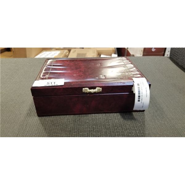 VINTAGE JEWELRY CASE W/ JEWELRY CONTENTS