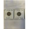 Image 2 : 4 SPECIAL WAR TIME NICKELS, 1942 TOMBAC, 1943 VICTORY TOMBAC, 1944, 1945 VICTORY