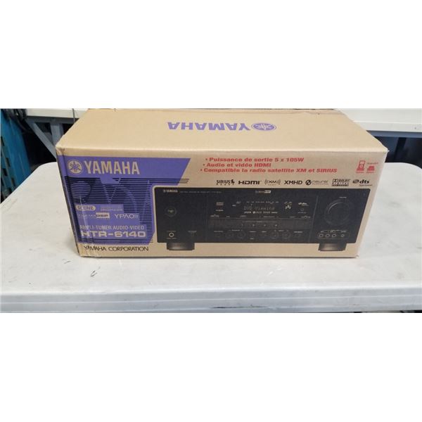 YAMAHA  AV RECEIVER MODEL HTR-6140