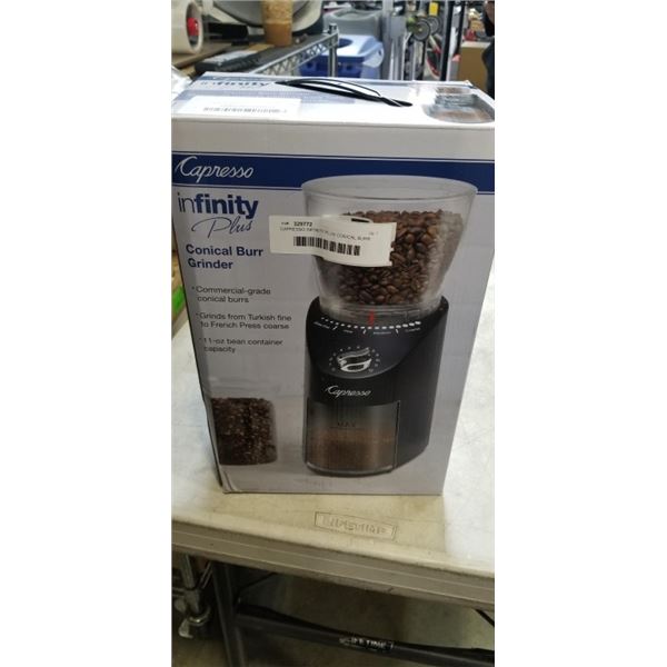 CAPRESSO INFINITY PLUS CONICAL BURR GRINDER