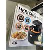 Image 3 : HERITAGE 6 IN 1 AIR FRYER. WORKING