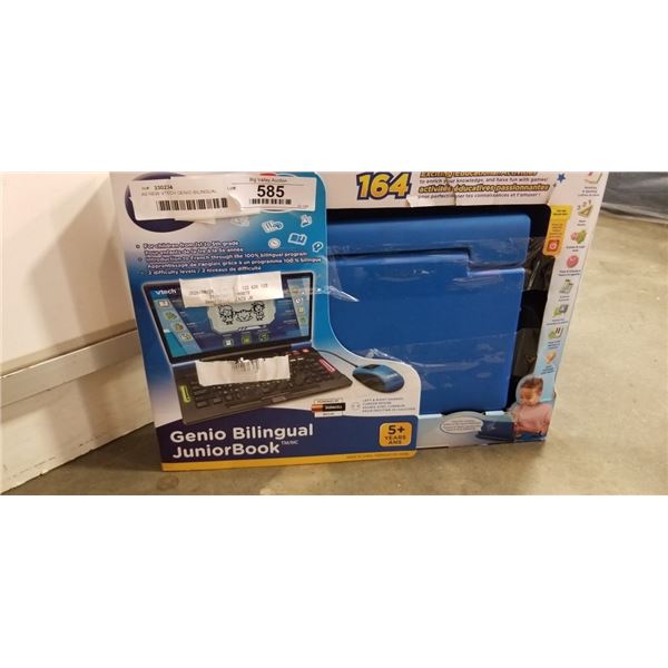 AS NEW VTECH GENIO BILINGUAL JUNIORBOOK