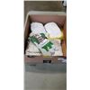 Image 1 : 4 NEW PACKS POWER FIST (12 PAIRS PER PACK) LARGE COTTON LINER GLOVES, AND NEW LARGE WATSON GLOVES
