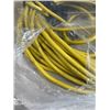 Image 2 : APPROX 100 FOOT YELLOW HEAVY DUTY EXTENSION CORD. 12AWG/3C