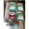Image 1 : THREE 10" MARITZA SQUISHMALLOWS, ONE 8" JACK SKELLINGTON SQUISHMELLOW, AND THREE POKEMON PLUSHIES (C