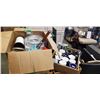 Image 1 : ICE CREAM MAKER, COFFEE MUGS,KITCHEN AND HOUSEHOLD ITEMS, 2 BOX LOT