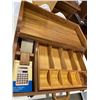 Image 3 : HANDCRAFTED TEAK WOOD CASH BOX