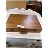 Image 5 : HANDCRAFTED TEAK WOOD CASH BOX