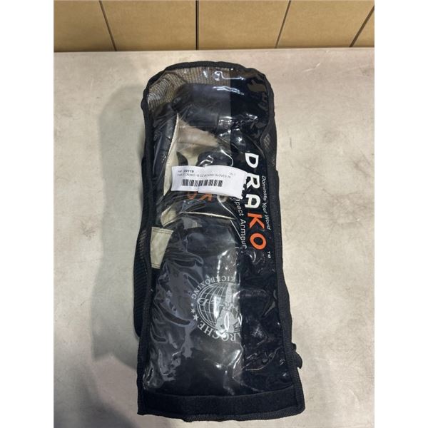 PAIR OF DRAKO 16 OZ BOXING GLOVES IN SOFT CASE