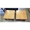 Image 4 : PAIR OF VINTAGE SQAURE ENDTABLES