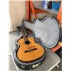 Image 2 : CONN MADE IN JAPAN ACCOUSTIC GUITAR IN HARD CASE, DAMAGE TO BRIDGE