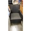 Image 1 : RATTAN OUTDOOR ARMCHAIR